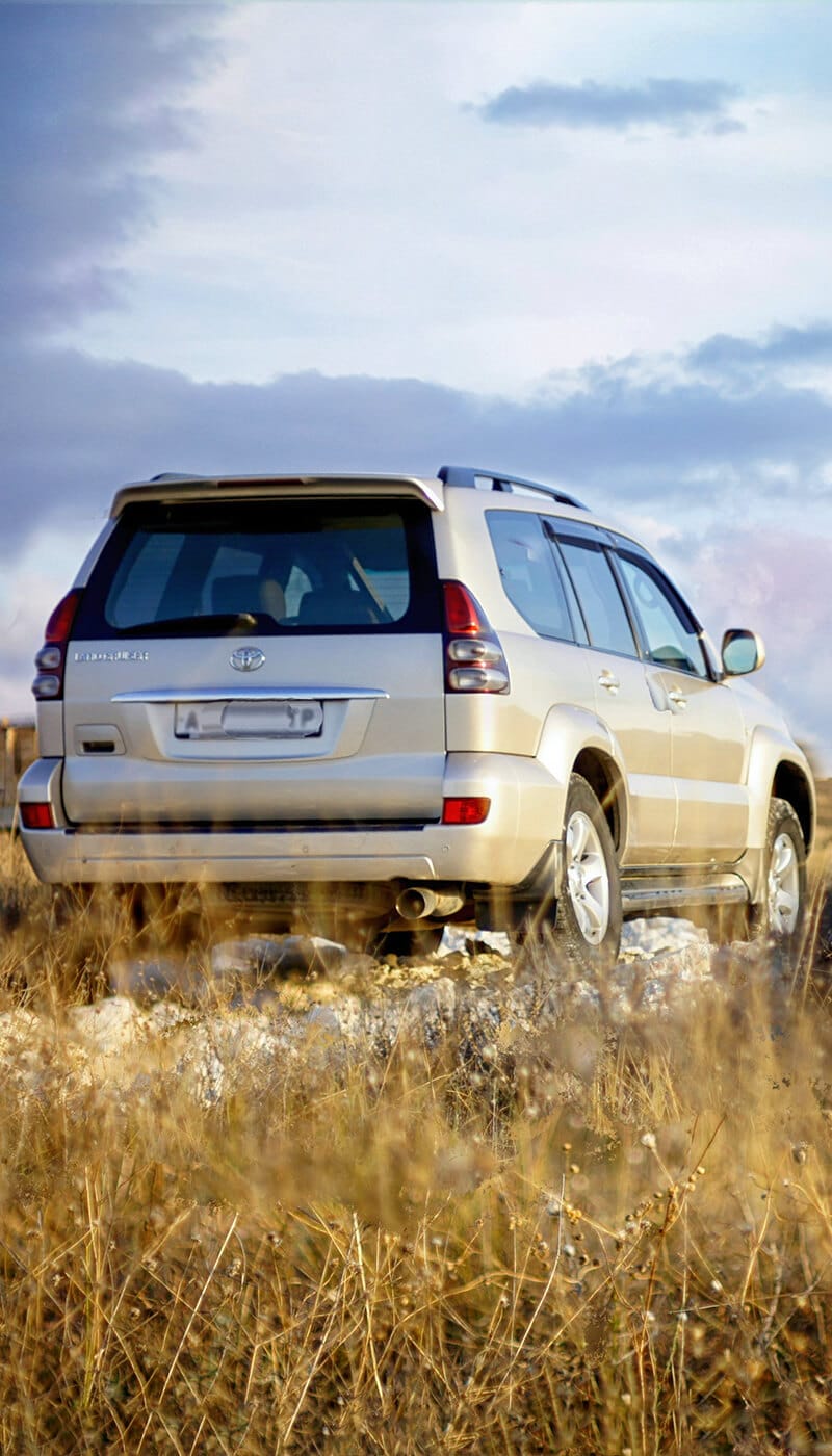 rent a prado in skardu