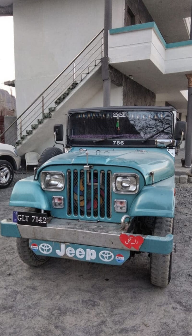 rent jeep in skardu